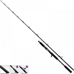 Pregio Throne Live Bait Καλάμι Ψαρέματος για Jigging / Μολύβι Φύλακας Carbon Δίσπαστο 2m 50-200gr
