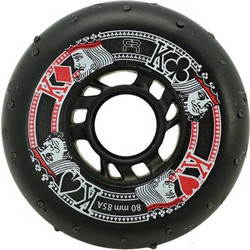 FR STREET KINGS WHEELS SPARKLING BLACK 80mm /85A
