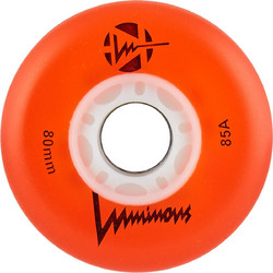 LUMINOUS - LED WHEELS ORANGE 76mm/85A