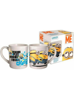 Κούπα Πορσελάνης 325ml Minions Plus με Κουτί Δώρου