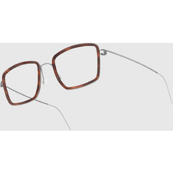 Lindberg Gunter 10/10/K248 Ανδρικός Σκελετός Γυαλιών Οράσεως Μεταλλικός Ασημί Ταρταρούγα