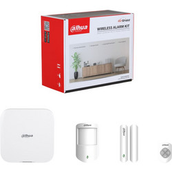 Dahua ART-ARC3800H-03-W2 Ασύρματο Σύστημα Συναγερμού με 1 Ανιχνευτή Κίνησης, 1 Αισθητήρα Πόρτας, 1 Τηλεχειριστήριο, Κέντρο (Wi-Fi, Ενσύρματο)