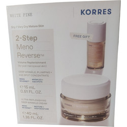 Korres White Pine Dry/Very Dry Skin Day Cream 40ml + Serum 30ml