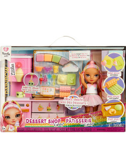 MGA Entertainment Rainbow High Littles Ζαχαροπλαστείο με Κούκλα Kandy