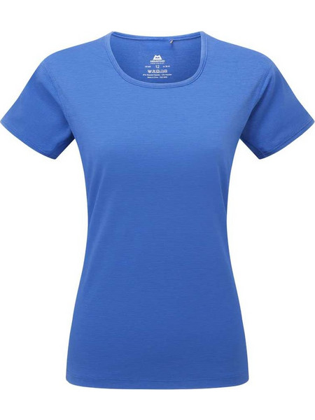 Mountain Equipment Tempi Women΄s Running & Trekking Tee - Vivid Blue
