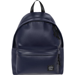 Lyc Sac City The Drop Leatherlike Σχολική Τσάντα Πλάτης Γυμνασίου - Λυκείου Μπλε 29517