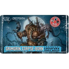 Ultra Pro Secret Lair Spookydrop 2023 Grimgrin, Corpse-Born Standard Gaming Playmat for Magic: The Gathering