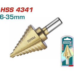 TOTAL Επαγγελματικό Tρυπάνι Kωνικό 6-35mm TAC7563501