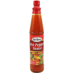 Σάλτσα Από Πολύ Καυτερές Πιπεριές Grace Hot Pepper Sauce Heat Level 8 Very Hot 85ml