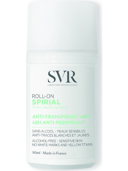 SVR Laboratoire Dermatologique Spirial Γυναικείο Αποσμητικό Roll On 48h 50ml