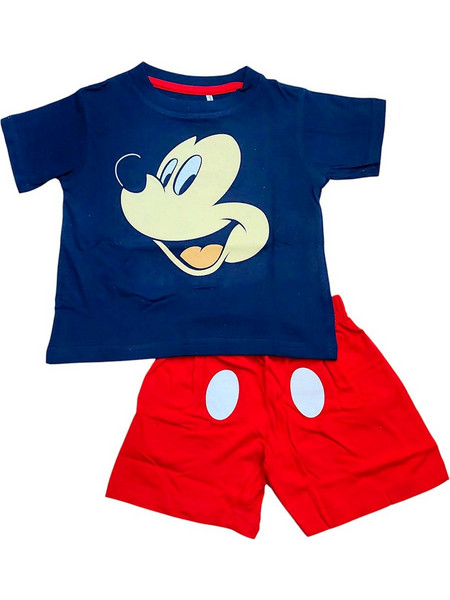 ΠΙΤΖΑΜΑ ΑΓΟΡΙ DISNEY MICKEY 003457 ΜΠΛΕ (2-6 ΕΤΩΝ)