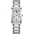 Citizen Rectangular Γυναικείο Ρολόι Solar με Ασημί Μεταλλικό Μπρασελέ EW5620-55A