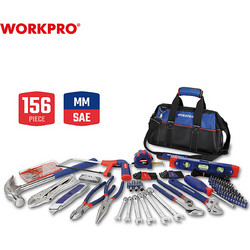 ΣΕΤ ΕΡΓΑΛΕΙΩΝ ΧΕΙΡΟΣ 156 τμχ WP209010 WORKPRO (ΣΕ ΣΑΚΙΔΙΟ)