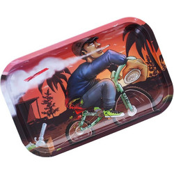 Beuz Cycling High Rolling Tray Medium 27.5 x 17.5 cm