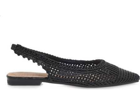 Γυναικείες γόβες Slingback Seven Μαύρες U439W5661001
