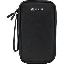 Tellur Universal Travel Cable Organizer- Τσάντα οργάνωσης Ταξιδιου μαύρο TLL193011-TLL193011-Μαύρο TLL193011