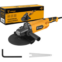DeKo DKAG230G240 Γωνιακός Τροχός Ρεύματος 2400W 230mm