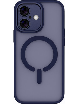 ObaStyle Semiclear Ματ Θήκη MagSafe για iPhone 16 - Σκούρο Μπλε