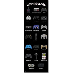 Grupo Erik GAMING - Controllers - Door Poster 53x158 cm