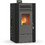 Thermogatz Aero GSP 8 Black Σόμπα Pellet Αερόθερμη 8kW