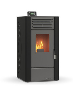 Thermogatz Aero GSP 8 Black Σόμπα Pellet Αερόθερμη 8kW