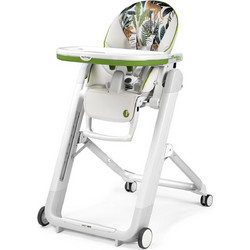 Peg Perego Siesta Follow Me Αναδιπλούμενο Καρεκλάκι Φαγητού με Ροδάκια Jaquars