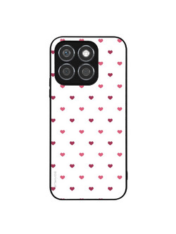 Sonique Heart Series Θήκη (Honor X8b) Λευκό 01