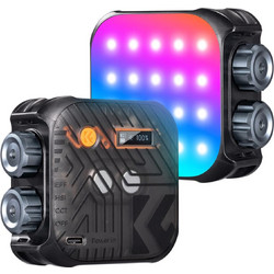 KampF Concept LS01RGB Portable RGB BiColor 2500K9900K LED Light Black KF34036