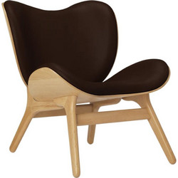 Πολυθρόνα A Conversation Piece Hope Leather 5501C5501-11 70x83x83cm Oak Brown