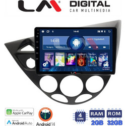 LM Digital ZN4236 Ηχοσύστημα Αυτοκινήτου με Οθόνη Αφής & GPS