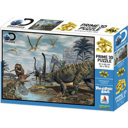 Puzzle Prime 3D Discovery Dinosaur Marsh 500 Κομμάτια