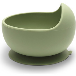 Lorelli Μπολ Σιλικόνης με Βεντούζα Nature Green 10230650004