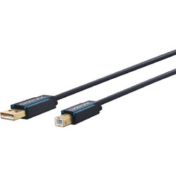 Clicktronic USB-A To USB-B 2.0 Adapter Cable - (70097)