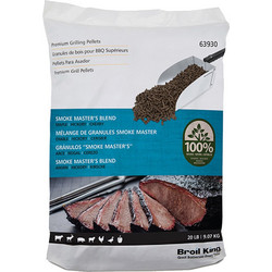 ΜΙΓΜΑ PELLET ΣΦΕΝΔΑΜΟΣ-ΚΑΡΥΔΙΑ-ΚΕΡΑΣΙΑ (SMOKE MASTER'S BLEND) (9 kg)BROIL KING