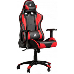 Serioux Torin Καρέκλα Gaming Δερματίνης με Ρυθμιζόμενα Μπράτσα Μαύρη Κόκκινη X-GC01-2D-R