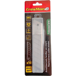 Λάμες κόφτη μοκέτας Cresman sk-5 25mm 0.8mm 10 τεμάχια
