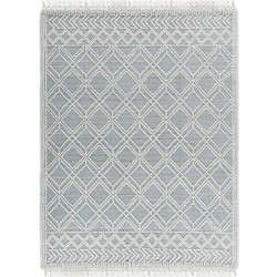 Tom Tailor Macrame Four Χαλί Ορθογώνιο 190x290cm TH-700 Blue