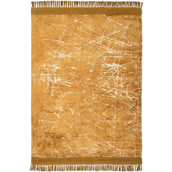 Kayoom Χειροποίητο Χαλί Ορθογώνιο 200x290cm Passion Solid Gold KY360392