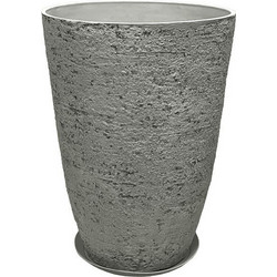 MarHome Stone Polyresin Κασπώ Γκρι 43x60cm