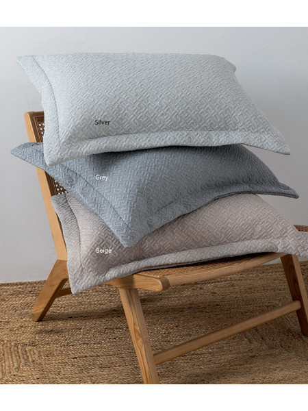Κουβέρτα 230x260 Υπέρδιπλη Ματλασέ 300gsm Palamaiki Zoe- Silver
