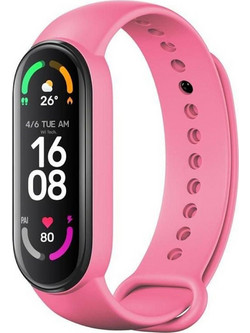 Λουράκι Σιλικόνης Pink (Xiaomi Mi Smart Band 7)