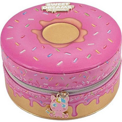 Kids PU Jewelery Box Donut Shape SWEET DREAMS Κοσμηματοθήκη σε σχήμα Ντόνατ KL11657
