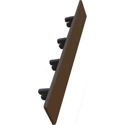 Τάπα Πλαστική Για Deck Δαπέδου 40110 2,3cm Dark Brown NewPlan