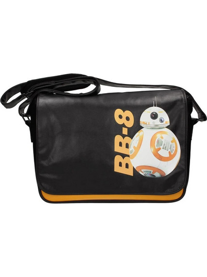AbyStyle Toys Star Wars Ανδρική Τσάντα Ώμου / Χιαστί Μαύρη BB-8
