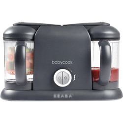 Beaba Babycook Duo Βρεφικός Ατμομάγειρας με Μπλέντερ Ανθρακί 2.2lt