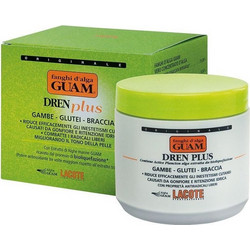 Guam Fanghi D'Alga Dren Plus Seaweed Mud Κρέμα Σώματος για Σύσφιξη κατά της Κυτταρίτιδας 400ml