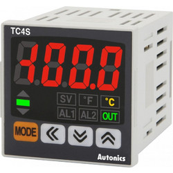 Ελεγκτής θερμοκρασίας 48x48mm 2 Alarm Out TC4S-24R Autonics