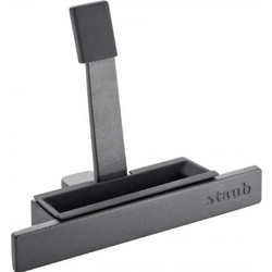 Staub Lid Holder, Black, Cast Iron