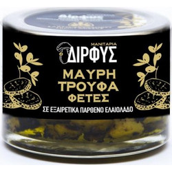 Μαύρη τρούφα φέτες σε ελαιόλαδο 100g Μανιτάρια Δίρφυς