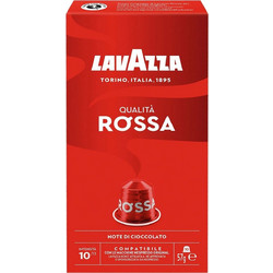 Lavazza Κάψουλες Espresso Qualita Rossa Συμβατές με Μηχανή Nespresso 10τμχ